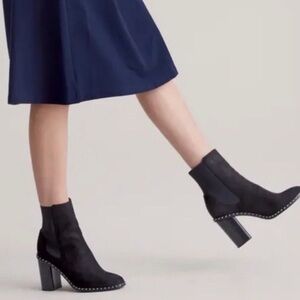 Rag & Bone Romy Studded Heeled Chelsea Boots